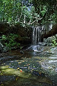 Kbal Spean, the waterfall close by the rock carvings 